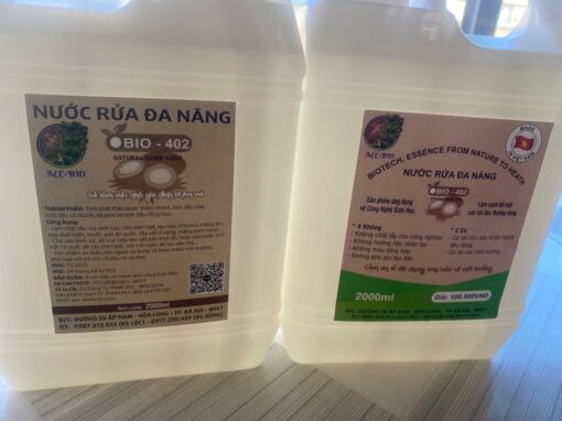 NƯỚC RỬA ĐA NĂNG BIO-402 ( can 2 lít, 4 lít, Chuyên lau sàn nhà). - Hình ảnh 14