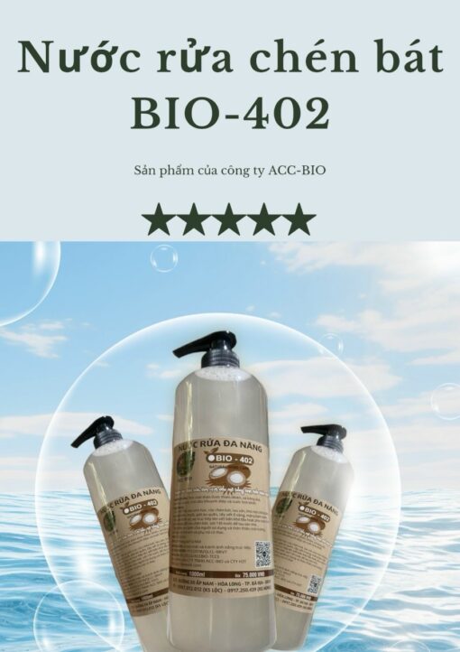 NƯỚC RỬA ĐA NĂNG BIO-402 ( can 2 lít, 4 lít, Chuyên lau sàn nhà). - Hình ảnh 20