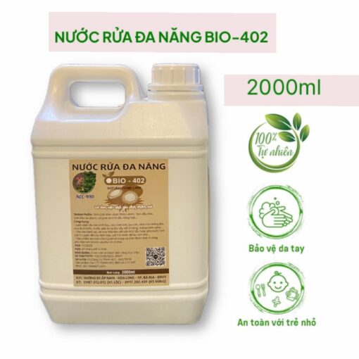 NƯỚC RỬA ĐA NĂNG BIO-402 ( can 2 lít, 4 lít, Chuyên lau sàn nhà).