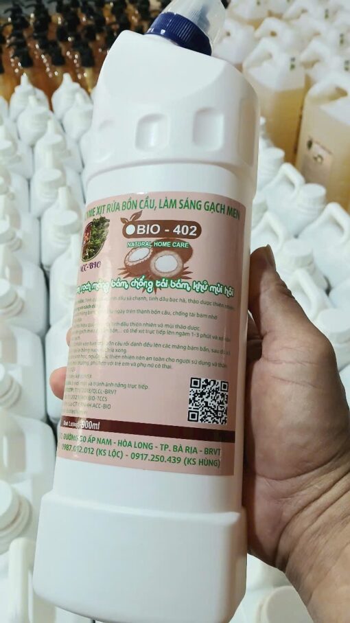 Enzyme Tẩy Rửa Bồn Cầu ( 900ml) - Ảnh 3